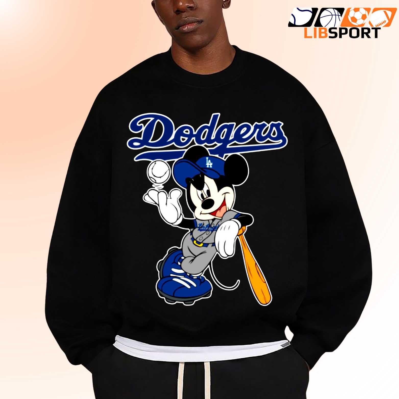 Los Angeles Dodgers Shirt, Mickey Vintage Tee, Unisex T Shirt